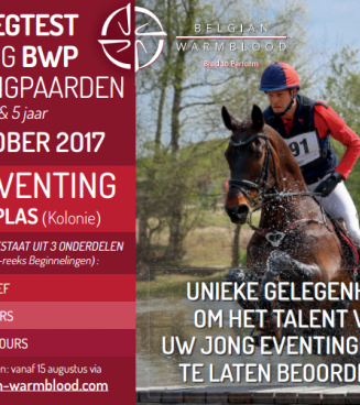 Eerste Aanlegtest Eventing voor 4- en 5-jarige BWP paarden