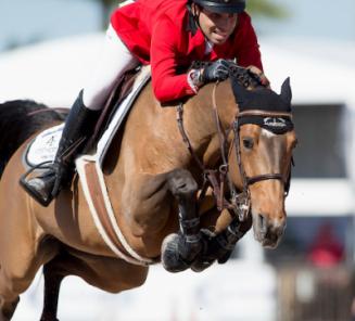 Leslie Burry- Howard & Gentille van Spieveld tweede in de World Cup manche Bromont