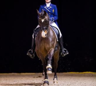 Dressuur: Laurence Roos & BWPer Fil Rouge knap naar zilver in GP Special Lier