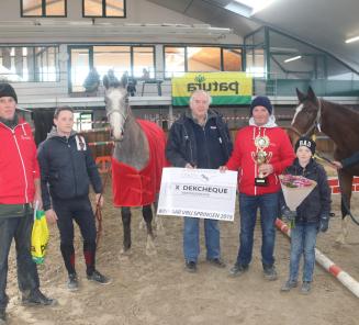 Fokkerij Van Essene grote winnaar vrijspringen Wambeek