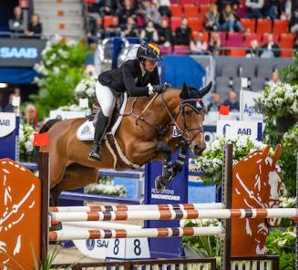 Monalisa van 't Paradijs wint YH-finale Goteborg