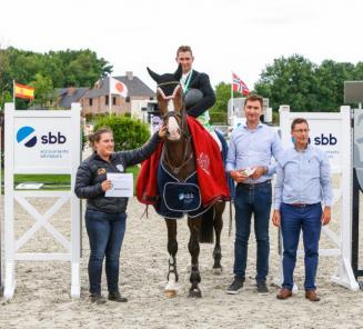 BWP-springpaarden overheersen nationaal jonge paarden LRV